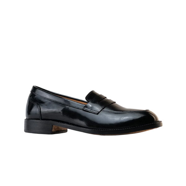 Shiny loafer womens